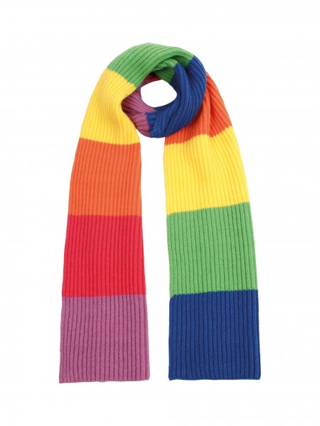 Strickschal Rainbow